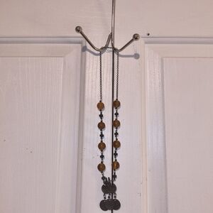 Brown Beaded Hanging Wall Accent - Unbranded